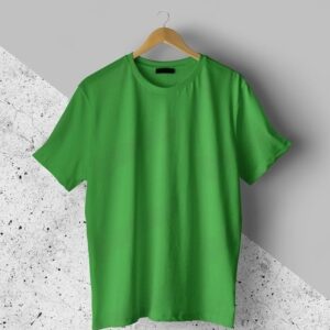 Forest Green Plain T-Shirt