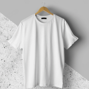 Classic White Plain T-Shirt