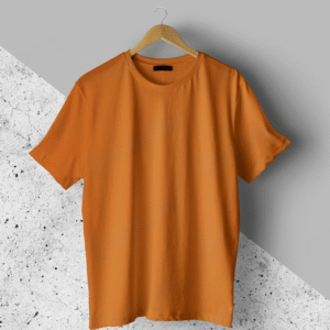 Burnt Orange Plain T-Shirt