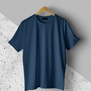 Navy Blue Plain T-Shirt