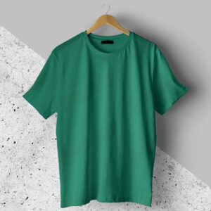 Bottle Green Plain T-Shirt | High Quality T-Shirt