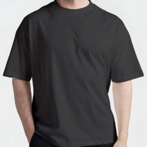 Charcoal Grey Drop Shoulder Shirt | High Quality Shirt