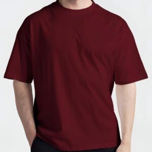 Maroon Drop Shoulder Shirt | High Quality Shirt