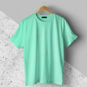 Mint Green Plain T-Shirt | High Quality T-Shirt