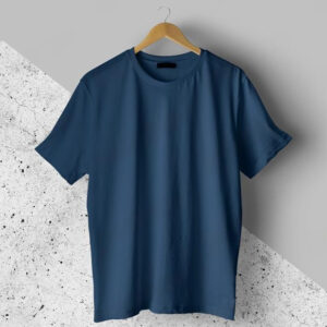 Navy Blue Plain T-Shirt | High Quality T-Shirt
