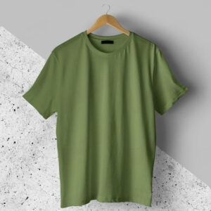 Olive Plain T-Shirt | High Quality T-Shirt