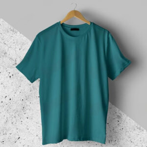 Petrolium Blue Plain T-Shirt | High Quality T-Shirt