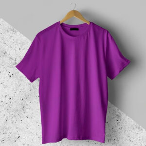 Purple Plain T-Shirt | High Quality T-Shirt