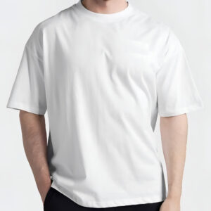 White Drop Shoulder Shirt | High Quality Shirt